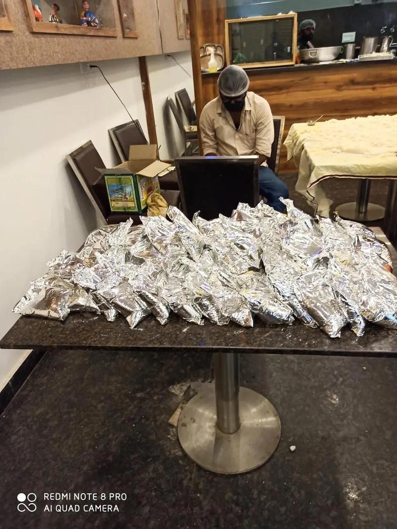 Preparation of food for donation