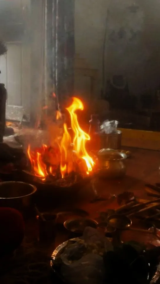 Sacred Homa ceremony