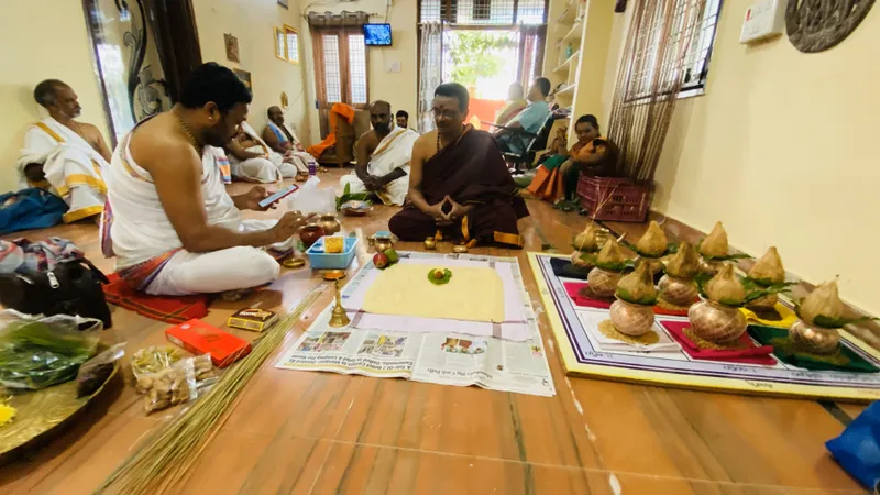 Navagraha Mandapam & Pooja