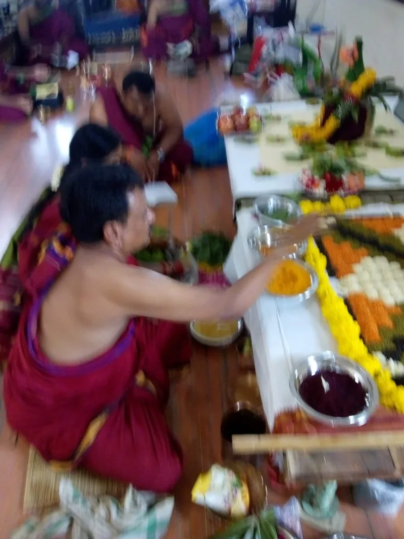 Navagraha & Sarvathobhadra Mandapam